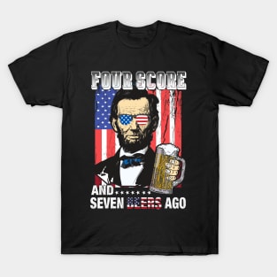 Abraham Lincoln Likes Beer T-Shirt